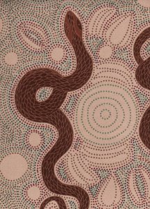 Snake and Emu - Wheat