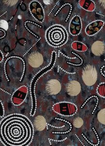 Tree Snake Gathering - Charcoal